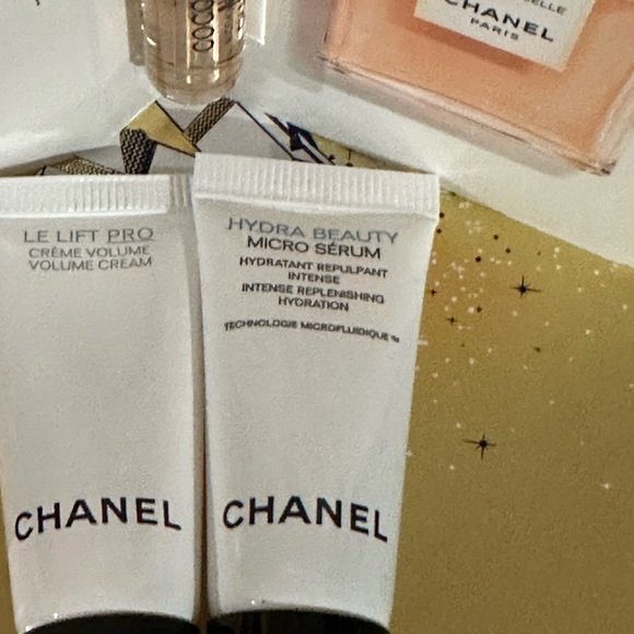 Chanel Hydra Beauty Micro Serum & LE Lift pro cream/COCO Sample - Picture 5 of 5